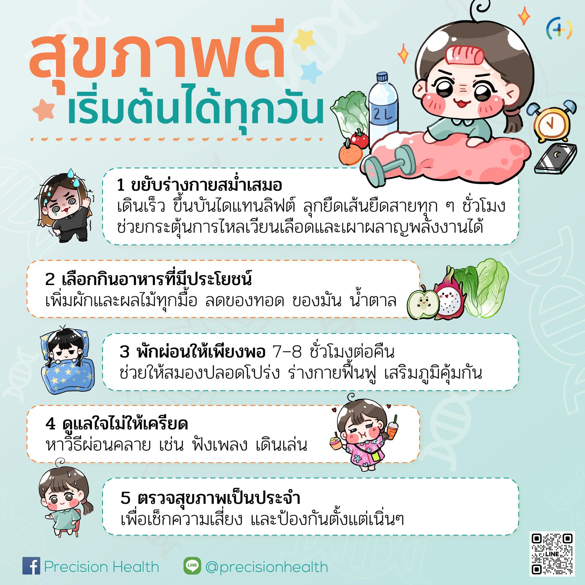 สุขภาพดี ง่ายๆ เริ่มต้นได้ทุกวัน